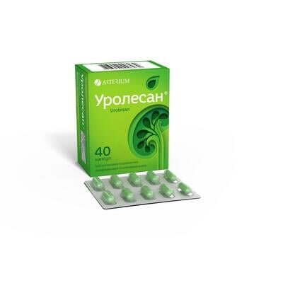Уролесан капсули №40 (10х4)