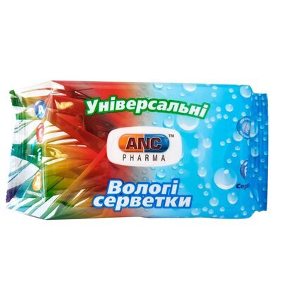 Серветки вологі ANC Pharma універсальні №60