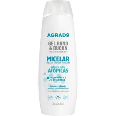 Гель для душу та ванни Agrado Micelar Atopic Міцелярний для атопічної шкіри, 750 мл