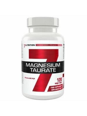 Магнію таурат + B6 7Nutrition Magnesium Taurate 736 мг + B6 5 мг, 120 капсул