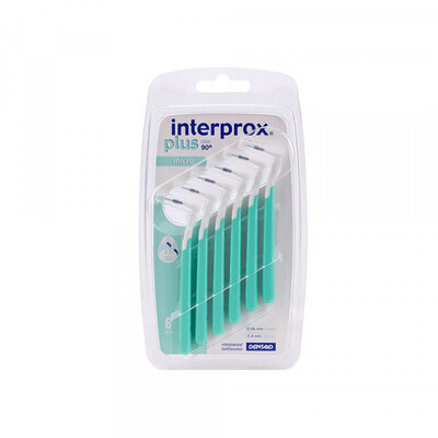 Міжзубні щітки Dentaid Interprox Plus 2G Micro, 0,9 мм, 6 шт