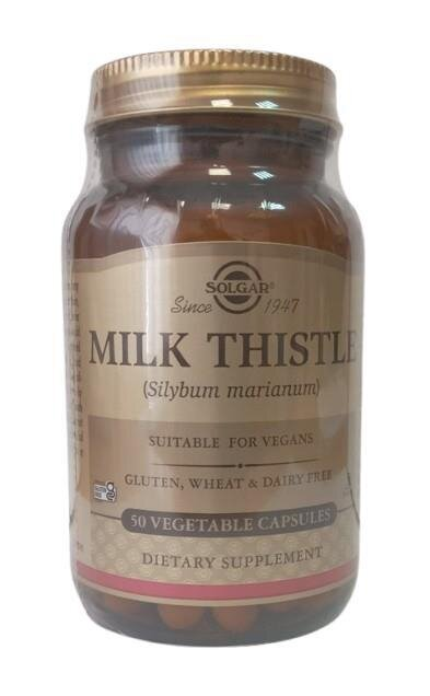 Розторопша плямиста Solgar Milk Thistle вег. капсули №50