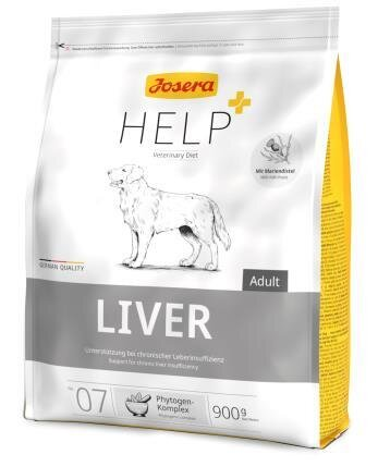 Корм сухий для собак Josera Help Liver Dog для підтримки функції печінки, 900 г