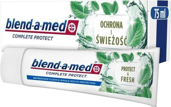 Зубна паста Blend-a-med Complete Fresh Захист та свіжість Перцева м`ята, 75 мл