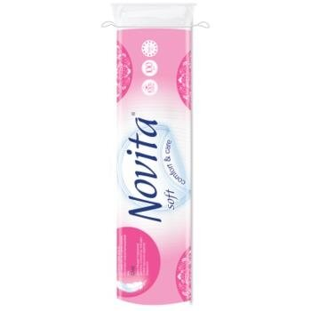 Ватні диски Novita Soft, 100 штук