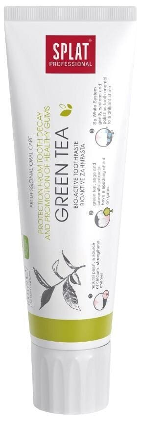 Зубна паста Splat Professional Green Tea Зелений чай, 100 мл