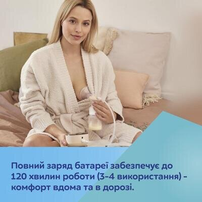 Молоковідсмоктувач Canpol Babies Take&Go мобільний електричний, 12/211
