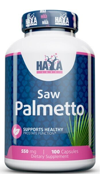 Со Пальметто Haya Labs Saw Palmetto капсули по 550 мг №100