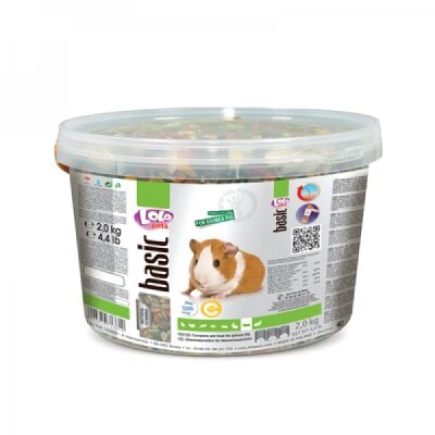 Корм повнораціонний Lolo Pets для морських свинок, 2 кг