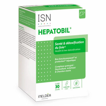 Гепатобіл Ineldea Hepatobil, 90 капсул
