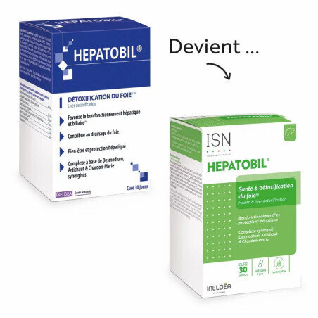 Гепатобіл Ineldea Hepatobil, 90 капсул