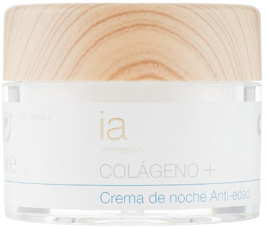 Крем для обличчя Interapothek Collagen+ нічний антивіковий з колагеном та вітаміном C, 50 мл