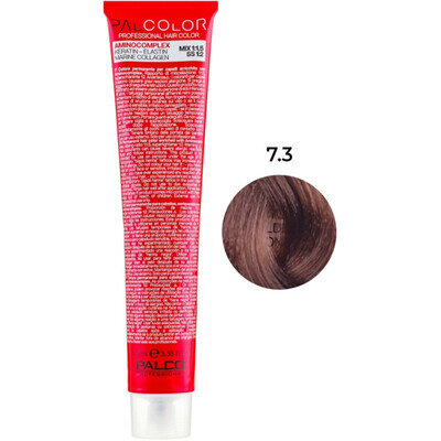 Крем-фарба для волосся Palco Professional Color № 7.3 блонд середній золото, 100 мл