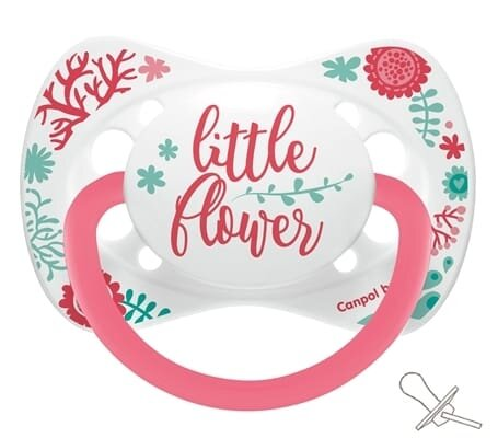 Пустушка силіконова Canpol Babies Wild Nature симетрична 23/288_cor, 0-6 місяців, 1 шт
