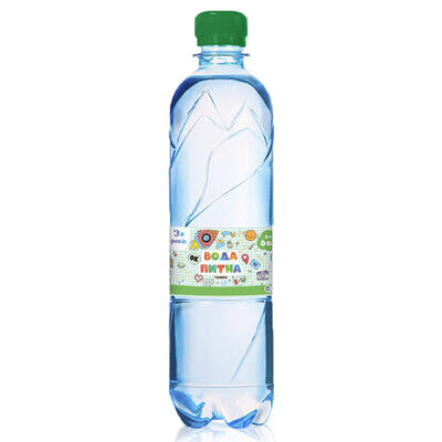 Вода питна Dani baby дитяча газована, 0,5 л