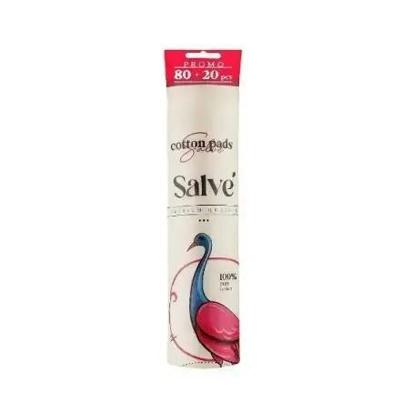 Ватні диски Salve, 80 + 20 шт