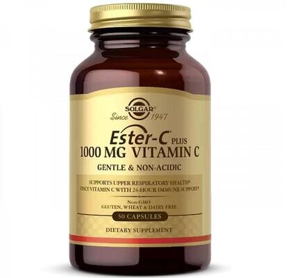 Вітамін С Solgar Ester-C Plus 1000 мг with Citrus Bioflavonoids капсули №50