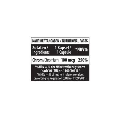Хром піколінат MST Nutrition Healthy Chromium picolinate, 60 капсул