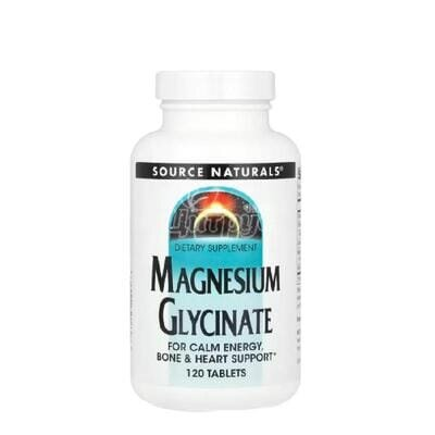 Магній Гліцинат Source Naturals Magnesium Glycinate, 120 таблеток