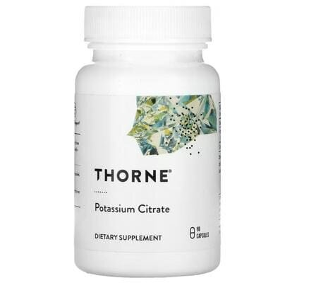 Калій цитрат Thorne Research Potassium Citrate, 90 капсул