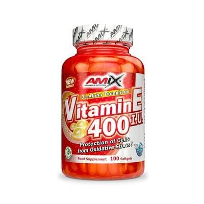 Вітамін E Amix Nutrition Vitamin E 400 IU капсули №100