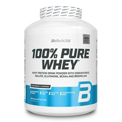 Протеїн Biotech 100% Pure Whey black biscuit, 2,27 кг