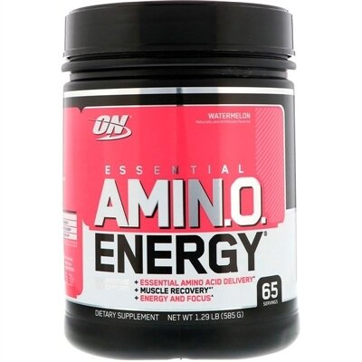 Амінокислота Optimum Nutrition Essential Amin.o. Energy, кавун, 65 порцій