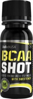Амінокислота Biotech BCAA 3000 Zero carb Shot Лайм, 60 мл