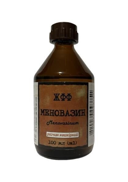 Меновазин розчин н/ш по 100 мл у флак.