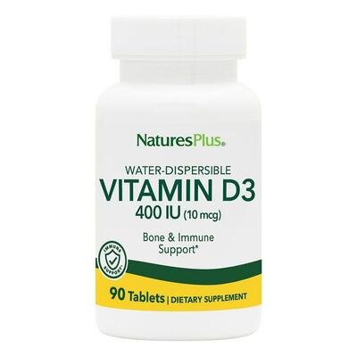 Вітамін Д3 Nature's Plus Vitamin D3 400 МО, 90 таблеток
