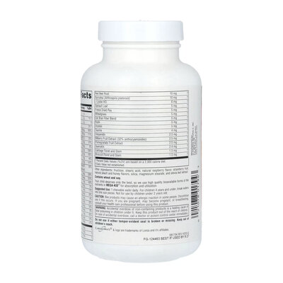 Мультивітаміни для дітей Source Naturals Mega-Kid смак ягід, 120 жувальних таблеток