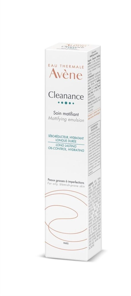 Емульсія Avene Cleanance Soin Matifiant матуюча для жирної, проблемної шкіри, 40 мл