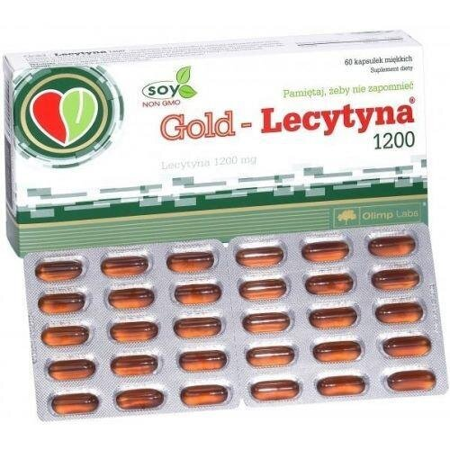Лецитин Olimp Gold Lecytyn 1200 мг, 60 капсул