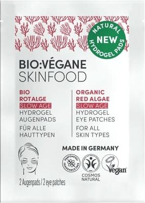 Патчі під очі Bio:Vegane гідрогелеві з червоними водоростями, 2 шт
