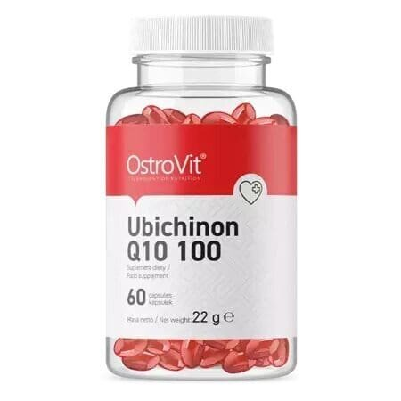 Убіхінол Q10 OstroVit Ubichinon Q10 100 капсули №60
