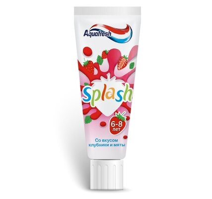 Зубна паста Aquafresh Splash, 6-8 років, 50 мл