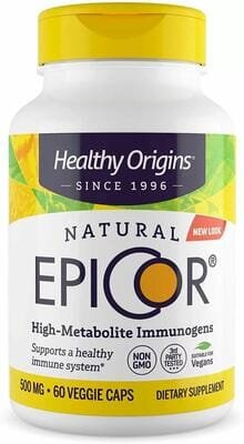 Епікор Healthy Origins EpiCor 500 мг, 60 капсул
