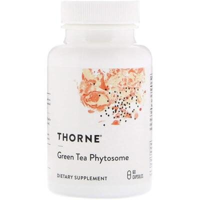 Зелений чай Thorne Research Green Tea Phytosome, 60 капсул