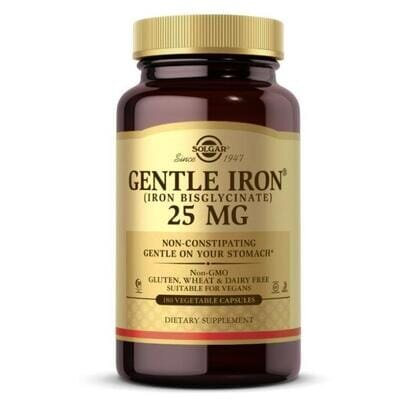 Заліза бісгліцинат Solgar Gentle Iron вег.капсули №180