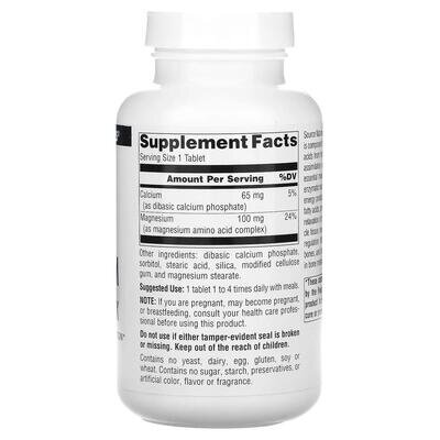 Магній хелатний Source Naturals Magnesium Chelate Complex, 250 таблеток