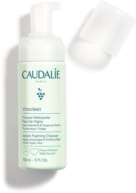 Піна-мус Caudalie Vinoclean Fleur de Vigne для вмивання, 150 мл