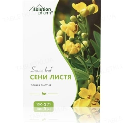 Сени листя по 100 г у пач. з внут. пак.