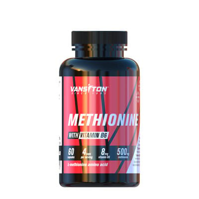 Амінокислота Vansiton Methionine (Метіонін), 60 капсул