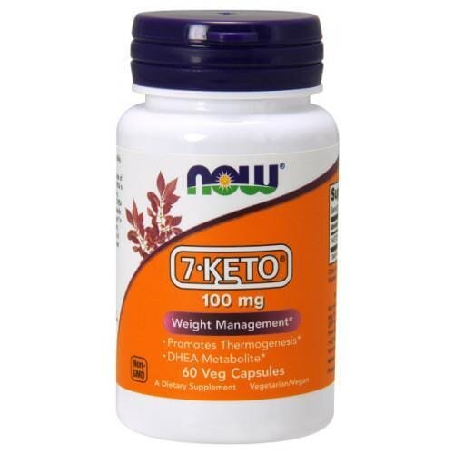 7-Кето ДГЕА NOW 7-Keto 100 мг вег. капсули №60