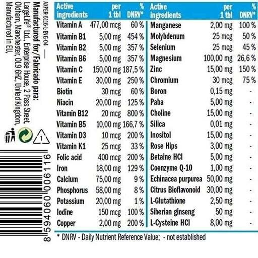 Вітамін Макс Мультивітамін Amix Nutrition Performance Vitamin Max Multivitamin, 60 таблеток