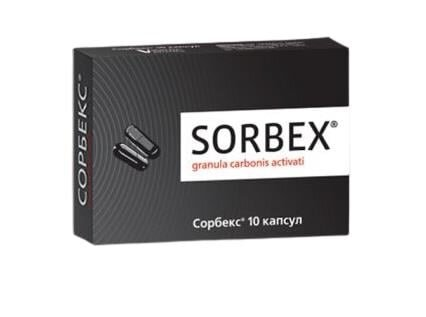 Сорбекс капсули по 0.25 г №10