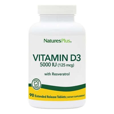 Вітамін D3 Ультра Nature's Plus Ultra vitamin D3 5000 МО, 90 таблеток
