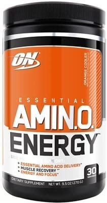 Амінокислота Optimum Nutrition Essential Amin.o. Energy, охолоджуючий апельсин, 30 порцій