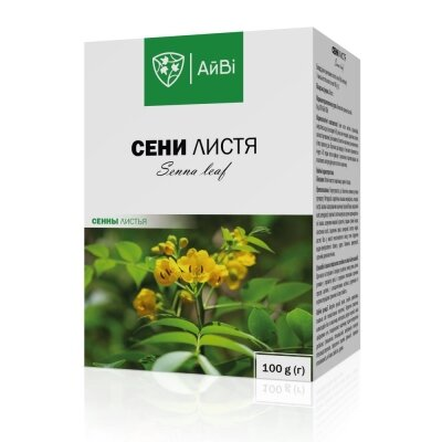 Сени листя по 100 г у пач. ТМ АйВі