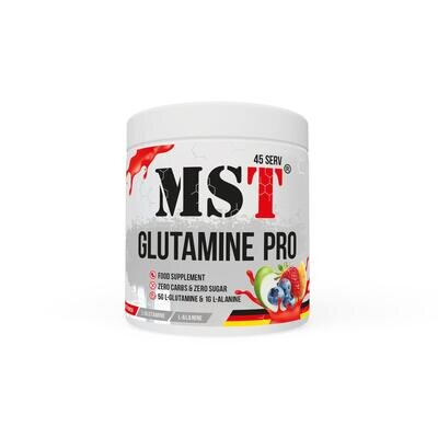 Глютамін MST Nutrition Glutamine Pro фруктовий пунш, 315 г